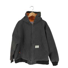 90s BIG BILL ストライプジャケット ファー付き アクティブジャケット 