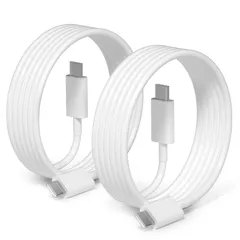 iPhone17 iPhone16 iPhone15 ケーブル USB タイプc ケーブル PD急速充電 USB C-C 2M 2本セット 高速データ同期 iPhone17/iPhone16/iPhone 15 Pro MAX、Samsung Gal ...