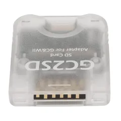 GC2SD マイクロ SD カード アダプター リーダー ゲームキューブ Wii 用 マイクロ ストレージ カード アダプター プロフェッショナル カード リーダー アダプター ゲーム コンソール マイクロ ストレージ カード アダプター プラグ ア ...