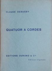 Debussy String Quartet (String Instruments) Imported Sheet Music Debussy Quatuor a cordes Durand Foreign Books