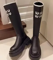 ミュウミュウ ロングブーツ 235