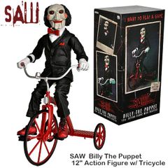 s*p様 SAW ビリー人形　等身大　プロップ・レプリカ s*p様 SAW ビリー人形 等身大 プロップ・レプリカ - メルカリ
