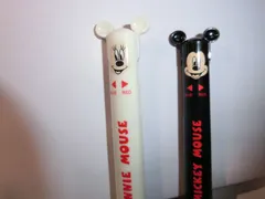 ボールペン 2本 セット ミッキーマウス ミニーマウス