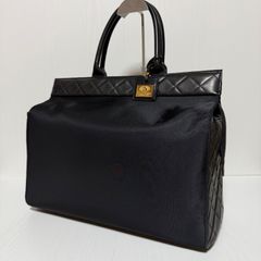 バリー キルティング ハンドバッグ ワンハンドル ターンロック 金具