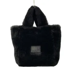 THE NORTH FACE(ノースフェイス) トートバッグ プランピー トートバッグ NN2PP68L 黒 ミニバッグ フェイクファー