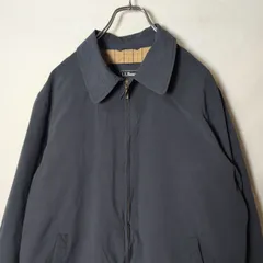 【L.L.Bean/エルエルビーン】 ナイロン スイングトップ ハリストン ジャケット 裏地チェック柄 f426