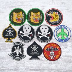 DC69 スカル ドクロ 骸骨 ベトナム 戦争 ワッペン 死神 RT NEW YORK