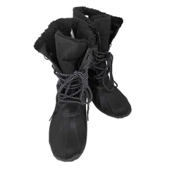 ランズエンド LANDS END Winter Duck Boots ウィンターダックブーツ スノーブーツ レディース UK：4 のサムネイル