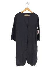 プープレ peu pres ノーカラーリネンワンピース レディース  F