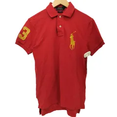 ポロラルフローレン POLO RALPH LAUREN CUSTOM FIT ビッグポニー刺繍 鹿の子 ポロシャツ メンズ import：XS 