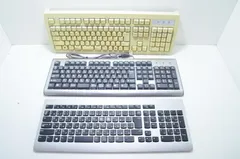 【送料無料】　キーボード 3台まとめ売り USB 日本語配列 テンキー付き