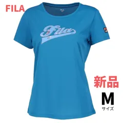 FILA  フィラ  テニス  ウェア  シャツ  Мサイズ  新品未使用  青