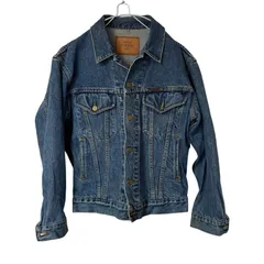  BOBSON ボブソン デニムジャケット Gジャン ジージャン ブルー サイズM【Z1803】