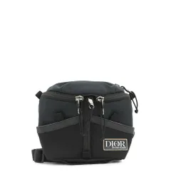 クリスチャン・ディオール ボディバッグ ミステリーランチコラボ ベルトバッグ ナイロン 1MIBO039MRN 黒 セール品