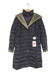 ユーズドフルギ USED古着 LAUNDRY by Shelli Segal フェイクファー ロングダウンコート レディース  XS