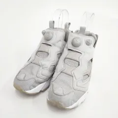 Reebok インスタ ポンプフューリー 24.5cm スニーカー ライトグレー レディース リーボック【中古】6-0208G◎