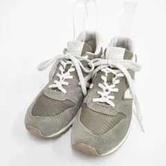 NEW BALANCE CM996RS2 サイズ24.5cm スニーカー グレー カーキ レディース ニューバランス【中古】6-0208G◎