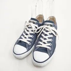 CONVERSE オールスター ローカット サイズ24.0cm スニーカー ネイビー レディース コンバース【中古】6-0208G◎