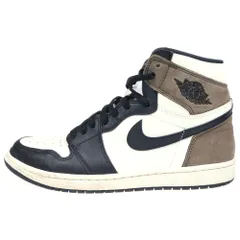 NIKE (ナイキ) AIR JORDAN 1 RETRO HIGH OG DARK MOCHA エアジョーダン 1 レトロ ダークモカ ハイカット スニーカー ブラック/ブラウン US11/29cm 555088-105