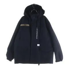 WTAPS (ダブルタップス) 20AW WSFM JACKET 裏地キルティング マルチポケット コットンツイル ミリタリージャケット ブラック 202WVDT-JKM01