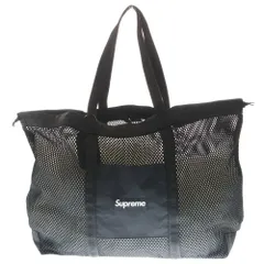 SUPREME (シュプリーム) 25SS Mesh Tote Bag メッシュ トートバッグ ブラック
