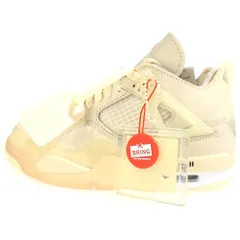 NIKE (ナイキ) ×WMNS AIR JORDAN 4 SP SAIL CV9388-100 オフホワイト ウィメンズ エアジョーダン4 SP ハイカットスニーカー シューズ レディース ベージュ US6.5/23.5cm