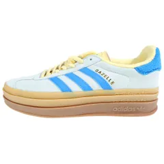 adidas (アディダス) GAZELLE BOLD ガゼル ボールド ローカットスニーカー レディース ブルー US7.5/24.5cm IE0430