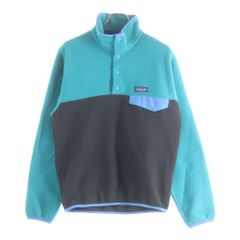 PATAGONIA (パタゴニア) 17SS SYNCHILLA シンチラ ハーフボタン フリースジャケット グリーン/ブラック 25580SP17