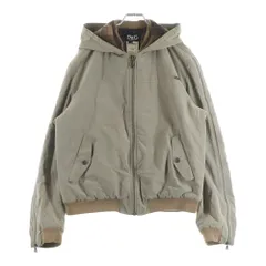 DOLCE & GABBANA (ドルチェアンドガッバーナ) 03AW Archive MADE IN ITALY ZIP UP BOMBER JACKET イタリア製 ジップアップ ボンバージャケット ベージュのサムネイル