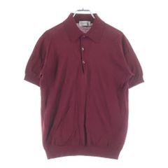 CLOTHET クロスクローゼット ニットポロシャツ バーガンディ サイズ3 