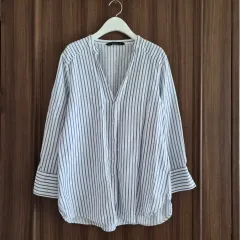 ザラ ストライプ シャツ