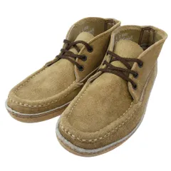 RUSSELL MOCCASIN ラッセルモカシン スポーティング クレーチャッカ スエード チャッカブーツ イエロー ベージュ系 6【中古】のサムネイル