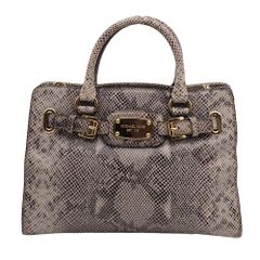 MICHEALKORS クロコ型押し スタッズ レザー ショルダーバッグ y2k