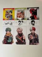 私 ヒーロー アカデミア 42 巻 特典 THREE カード 3 種 + ギャラリー