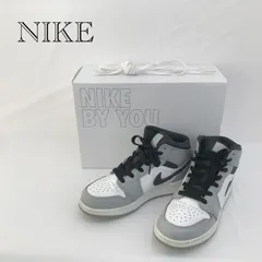NIKE ＡＩＲ ＪＯＲＤＡＮ １ ＭＩＤ ＧＳ ＬＩＧＨＴ ５５４７２５－０７８ ナイキ エア ジョーダン 1 ミッド  US6Y LIGHT SMOKE GREY/WHITE スニーカー バッシュ レディース 靴
