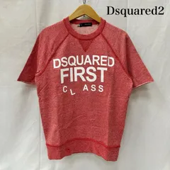 ディースクエアード スウェットTシャツ コットンTシャツ イタリア製 レッド Sサイズ メンズ S ISItems【USED】【古着】【中古】50153547