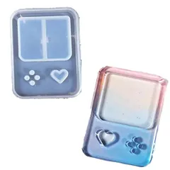 【四角】1個【シリコンモールドの】ゲーム機型 シリコンモールド(全3種)