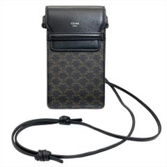 CELINE スマホショルダーバッグ ブラック 【値下げ交渉可】 - メルカリ