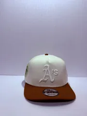 Newera オークランドアスレチックス ワールドシリーズ1973 9fifty A-FRAME スナップバックキャップ ツートンカラー