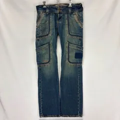 COLCCI JEANS WEAR 再構築風 ジーンズ デニムパンツ サイズUSA 3 ブラジル製 02-01569A1 08022202 02のサムネイル