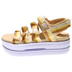 NIKE (ナイキ) WMNS ICON CLASSIC ナイキ アイコン クラシック サンダル イエロー US6/24cm DH0223-200 レディース