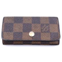 LOUIS VUITTON (ルイヴィトン) ダミエ ミュルティクレ 4連キーケース ブラウン
