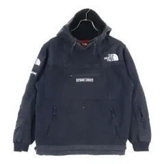 SUPREME (シュプリーム) 16SS ×THE NORTH FACE Steep Tech Hooded Sweatshirt スティープテック フーデット スウェットシャツジャケット ブラック NTO16021