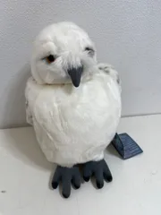 新品ハリー・ポッター  白フクロウ  ヘドウィグ  パペット  ぬいぐるみ　 USJ限定