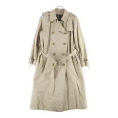 BURBERRY (バーバリー) 裏地ノバチェック総柄 ラグランスリーブ ステンカラーコート ベージュ 40263のサムネイル