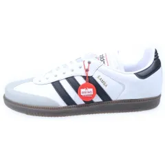 adidas (アディダス) × A BATHING APE SAMBA BAPE アベイシングエイプ サンバベイプ ローカットスニーカー ホワイト/ブラック US10.5/28.5cm JR9245