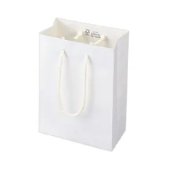 （まとめ） 丸玉工業 ジーナスクラフトエンボスバッグ XS ホワイト 1セット（10枚） 〔×3セット〕