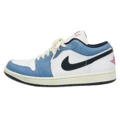 NIKE ナイキ 27.5cm AIR JORDAN 1 LOW SE HM3711-144 エアジョーダン1 ローカット シーズナルエディション WHITE/ARMORY NAVY  18001706