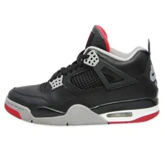 NIKE ナイキ 27.5cm AIR JORDAN 4 RETRO BRED REIMAGINED FV5029-006 2023年製 エアジョーダン4 レトロ ブレッド ブラック  18001711