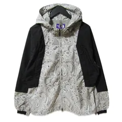 THE NORTH FACE PURPLE LABEL ノースフェイスパープルレーベル マウンテンパーカー NP2915N PAISLEY PRINT グレー×ブラック M 27112781